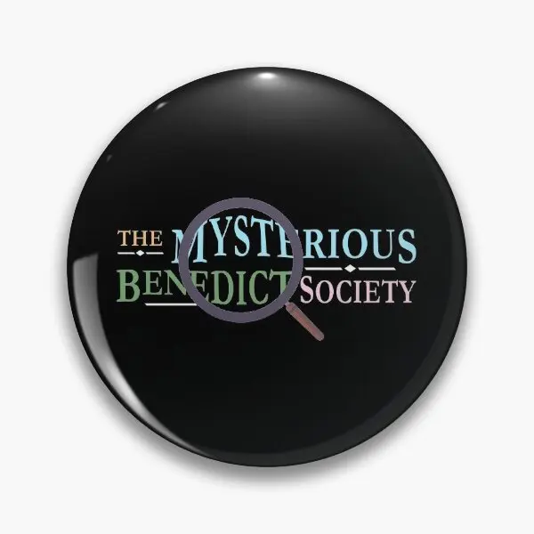 Таинственное общество Бенедикта увеличение FYI мягкая пуговица булавка Милая