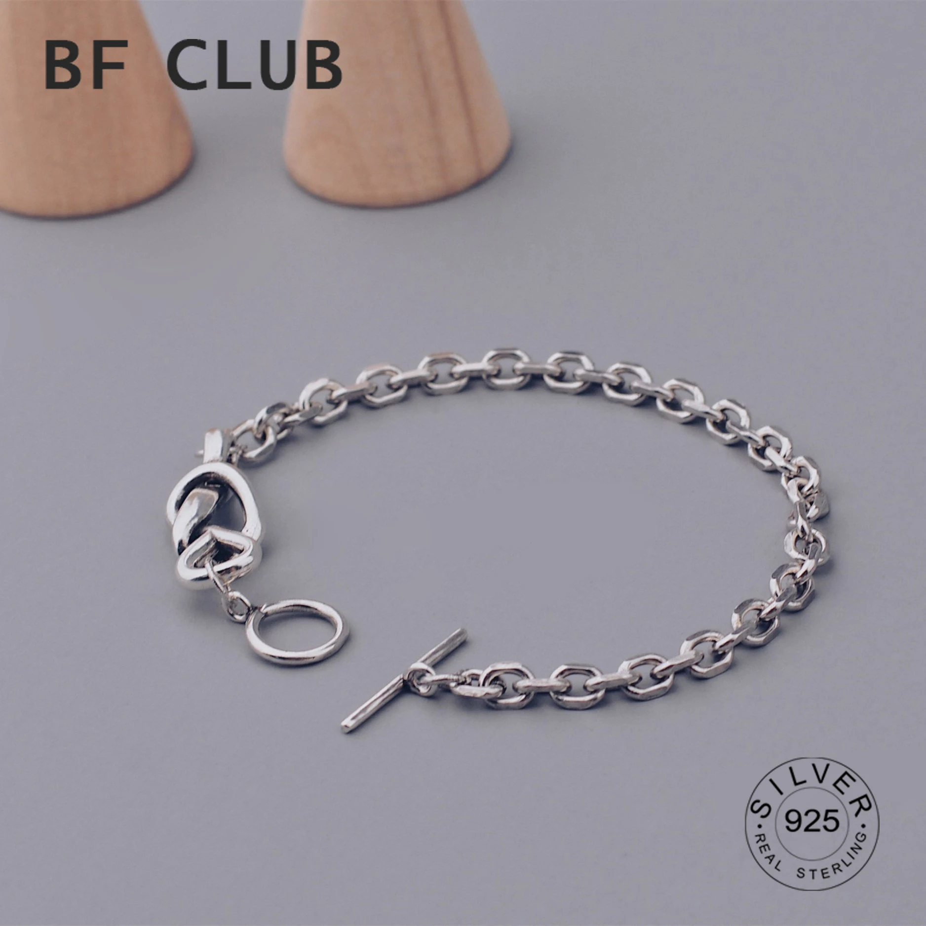 

Регулируемый винтажный браслет ручной работы из серебра 100% пробы в стиле хип-хоп