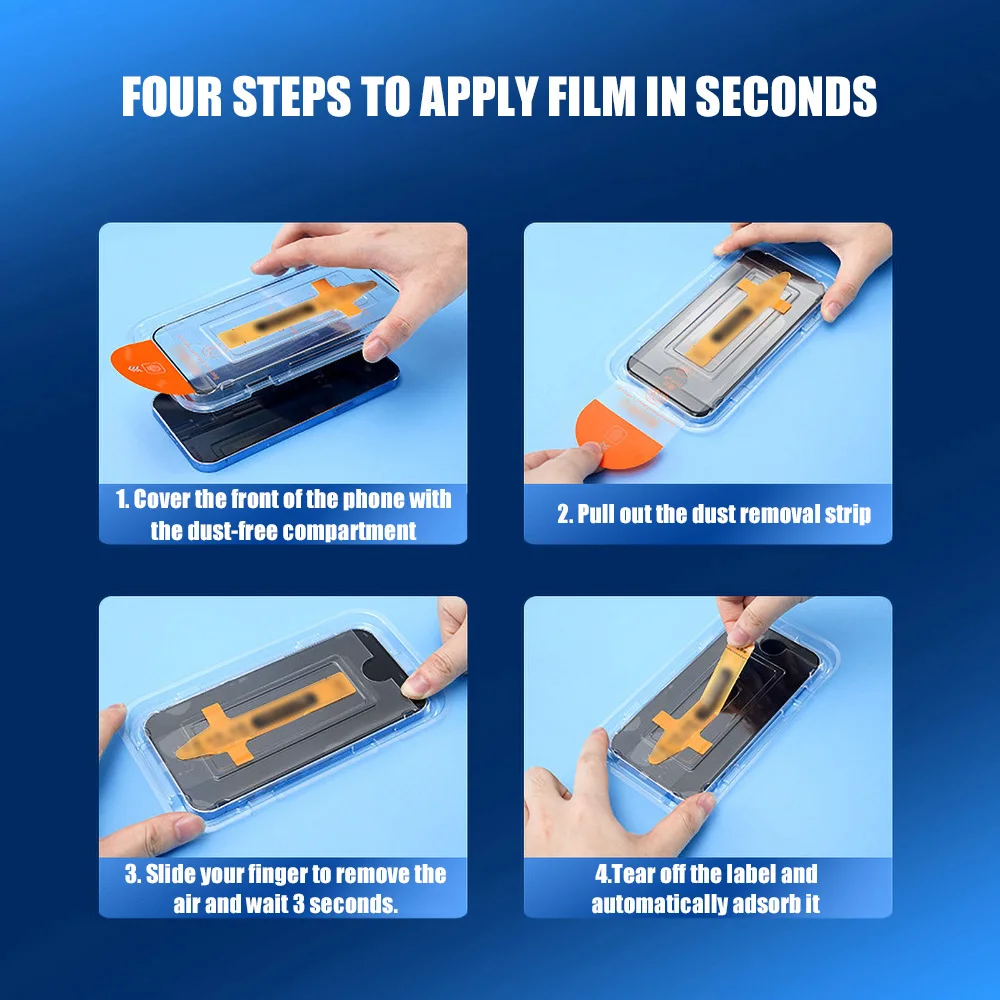 Закаленное стекло HD премиум-класса для Samsung S24 Ultra S23 FE S22 S20 S 24 Plus Простая установка