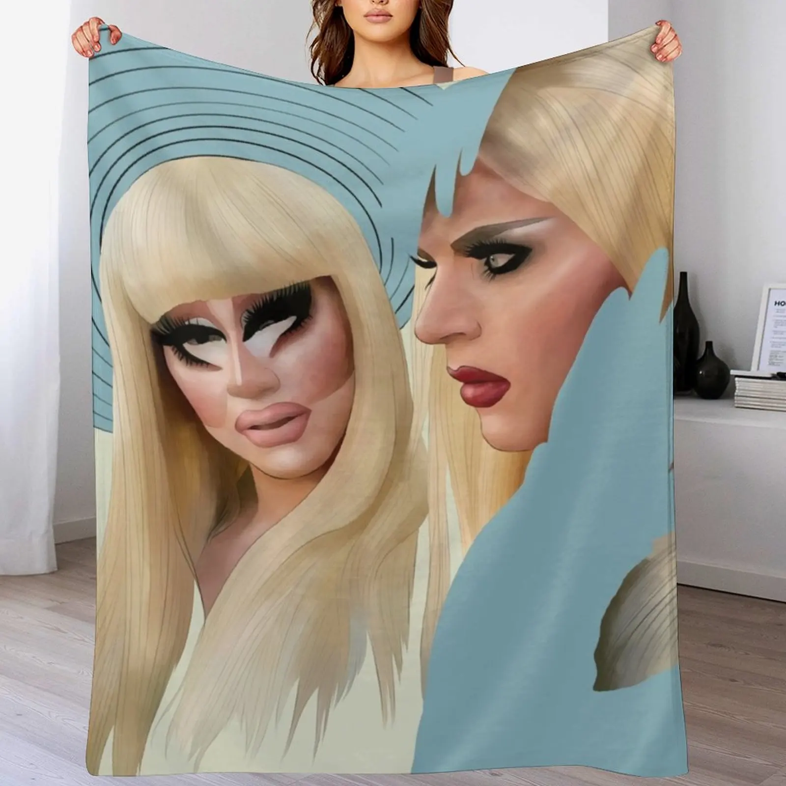 Декоративное одеяло Trixie & Katya мягкие большие одеяла для сна