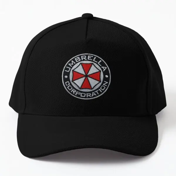 

Umbrella Patch Baseball Cap Hat Sport Black Bonnet Mens Casual Solid Color Snapback Summer Women Outdoor Hip Hop Czapka
