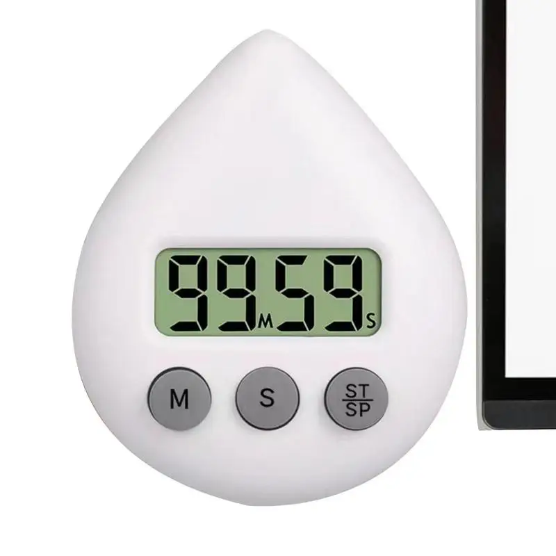 

Classroom Timer Waterproof Shower Timer Portable Timing Tool With Suction Cup And LCD Display For School Learning Kitchen