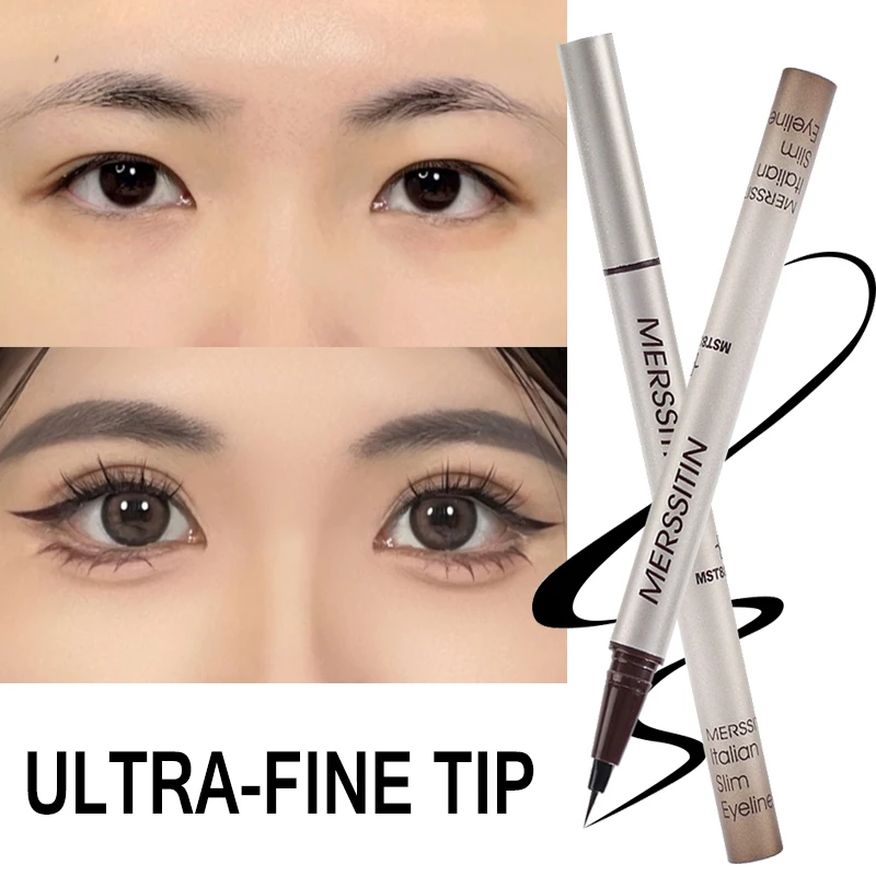 

Waterproof Matte Liquid Eyeliner Pencil Quick Drying Non Smudge Liquid Eyeliner Pen Natural Long Lasting Cosmetics Makeup Tools