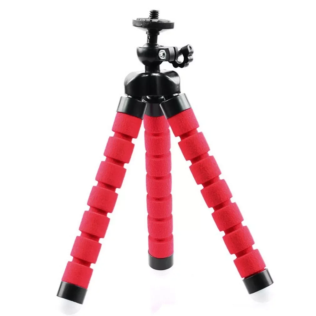 

Mini Portable Flexible Sponge Holder Octopus Tripod Bracket Stand Mount Monopod Camera Phone Photography Holder
