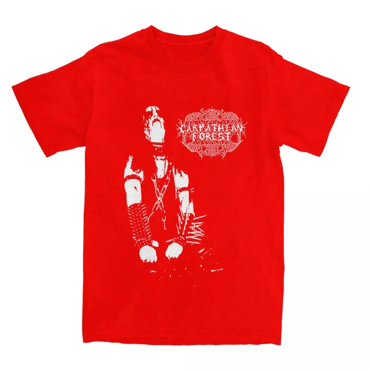 Мужские рубашки с изображением карпатийского леса черные металлические ремешки