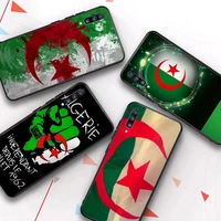 algeria flag phone case for redmi 8 9 9a for samsung j5 j6 note9 for huawei nova3e mate20lite cover