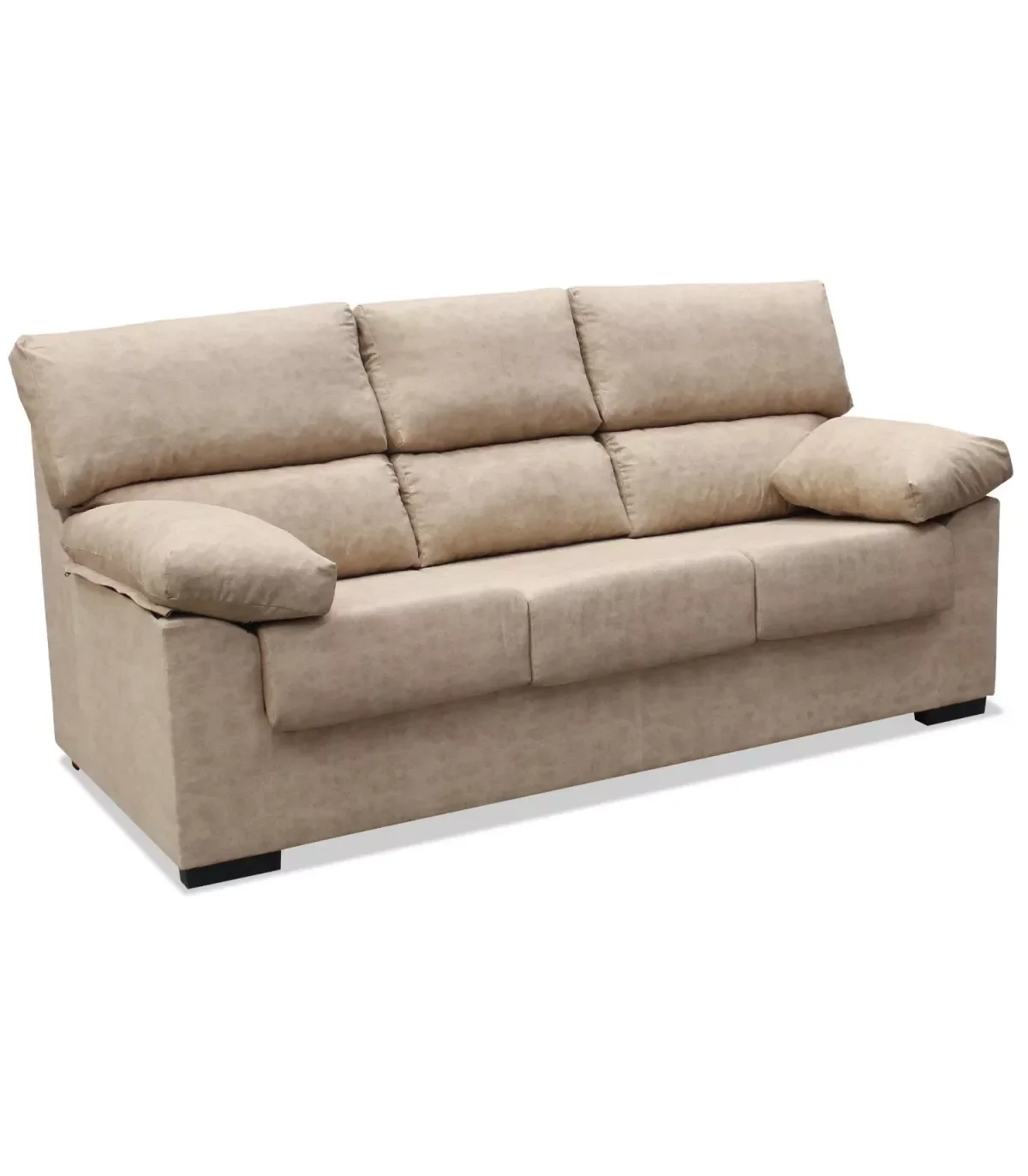 

Sofa sofa three seater upholstered gray or beige. We brought it up to you