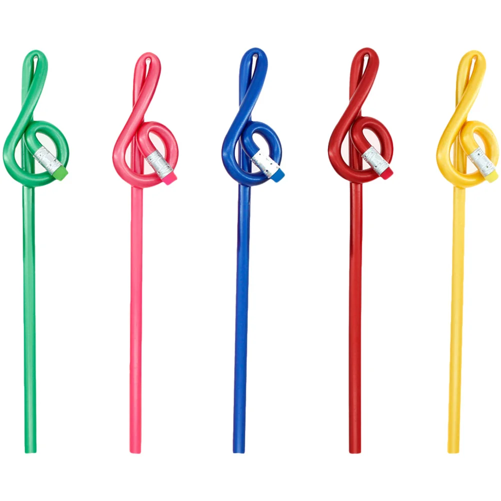 

Kids Music Cartoon Clef Pens Musical Writing Creative Bent Pen Stationery Kindergarten Drawing Painting Graphite School Printing