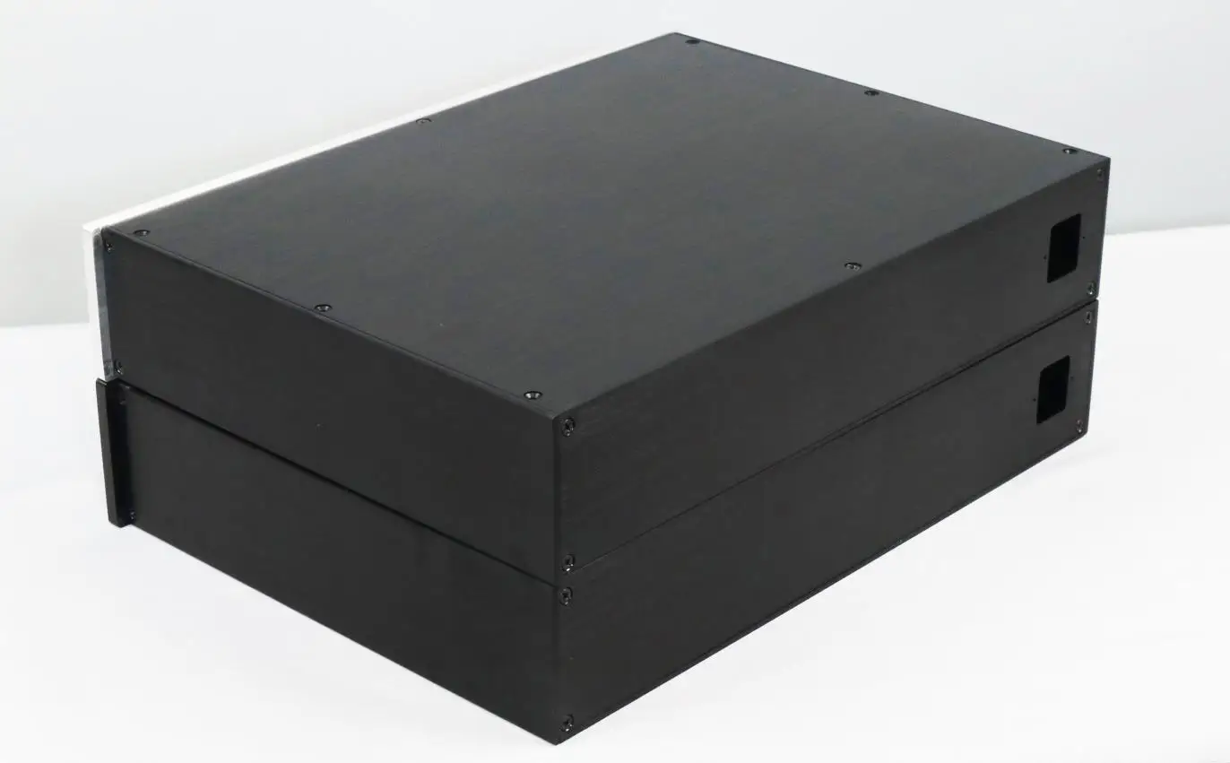 Алюминиевый корпус усилителя/коробка AMP/коробка сделай сам 430*80*308 мм