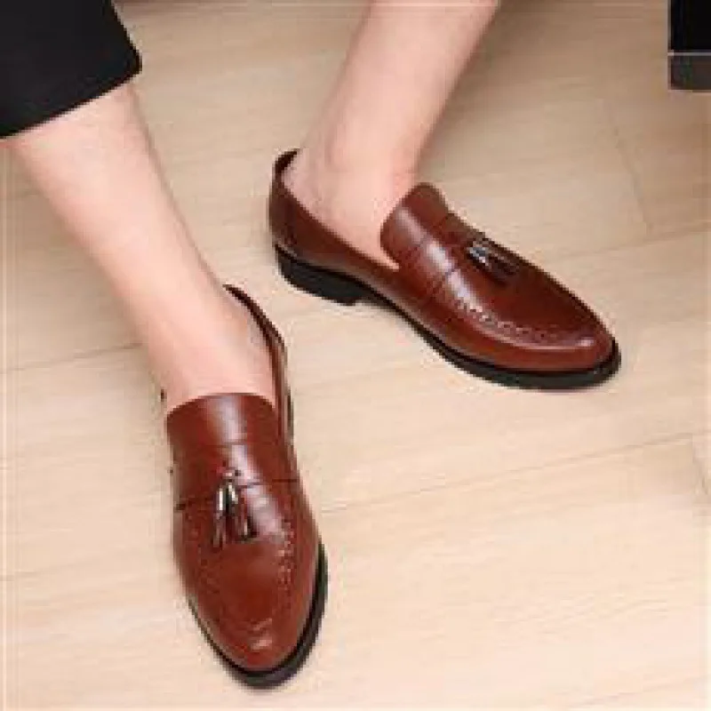 

Men's Winter Black Working Wear British Style Casual Motorcycle Leather Boots Men's Suit plus Velvet Warm Cott