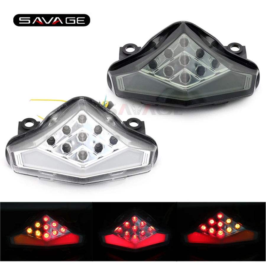 

Integrated LED Tail Light For KAWASAKI NINJA 400R NINJA 650 ER-6N ER-6F Motorcycle Accessories Turn signal Blinker Assembly