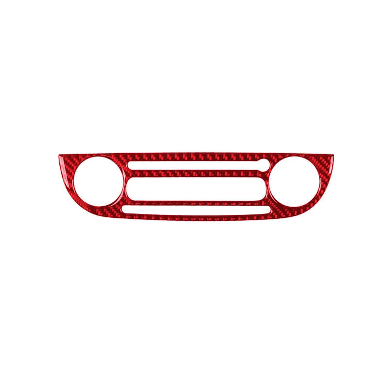 Рамка для CD-панели обшивка Fiat 500 2012 2013 2014 2015 наклейки из углеродного волокна