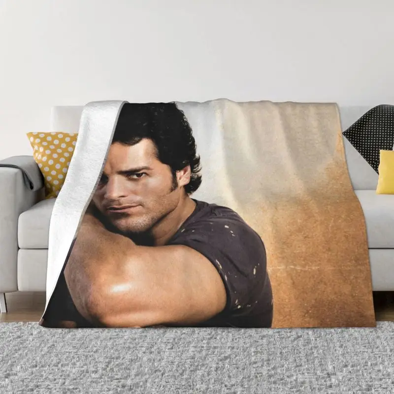 

Chayanne Blanket Warm Fleece Soft Flannel Puerto Rican Latin Pop Singer Throw Blankets for Bed Sofa Home Spring Autumn 1