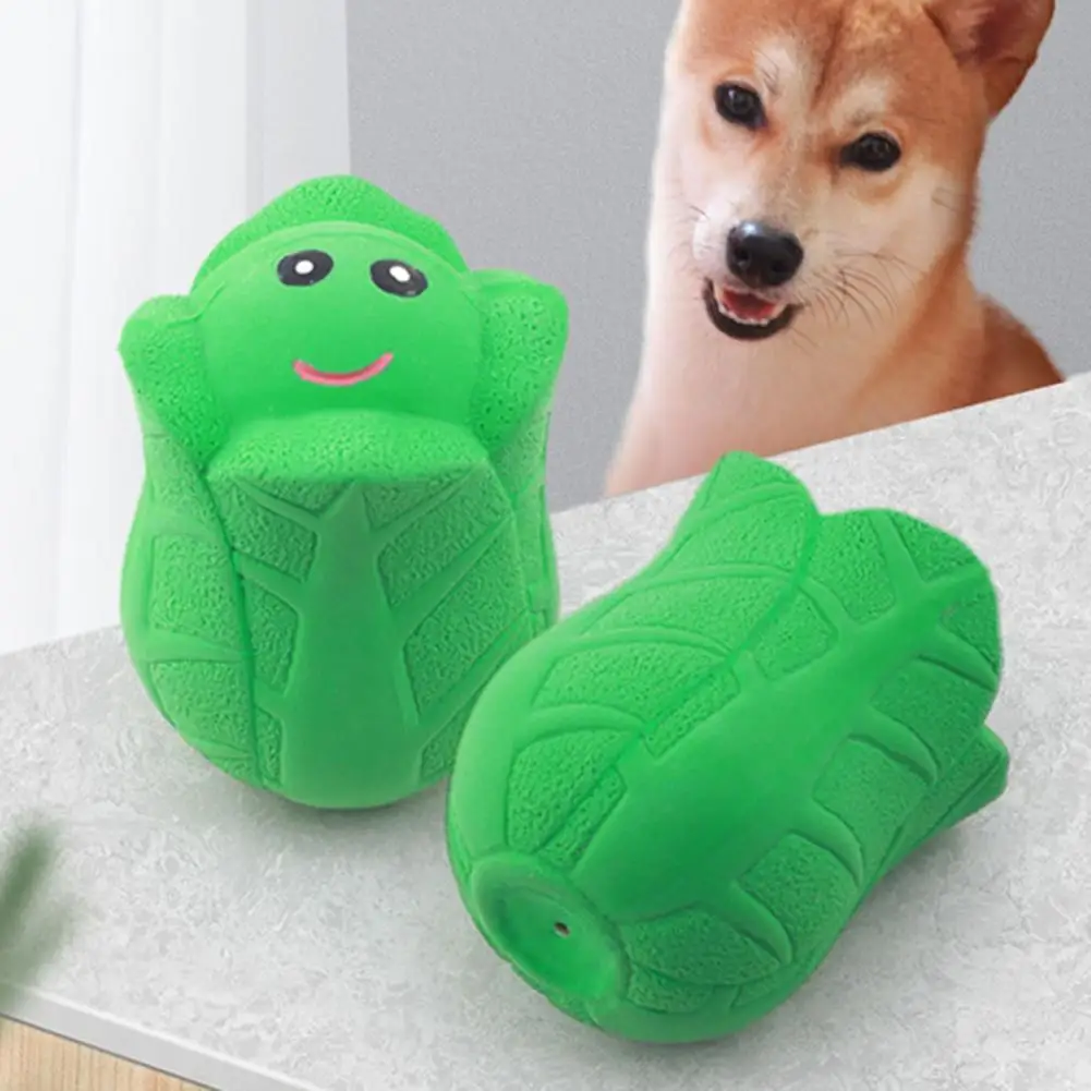 

Dog Chew Toy Comfortable Dog Squeaky Toy Lovely Vegetable Shape Dog Teething Toy