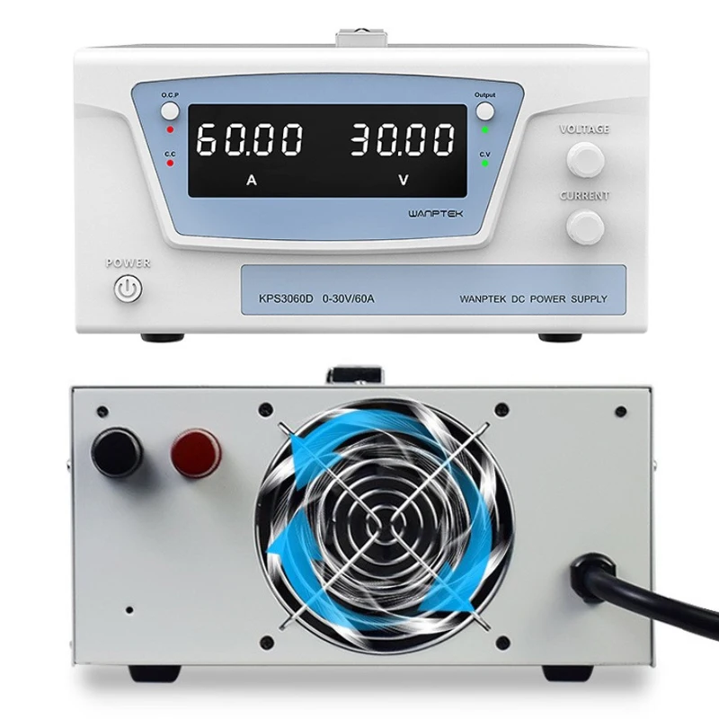 WANPTEK KPS3060D Регулируемый источник питания постоянного тока Лабораторный 30V60A