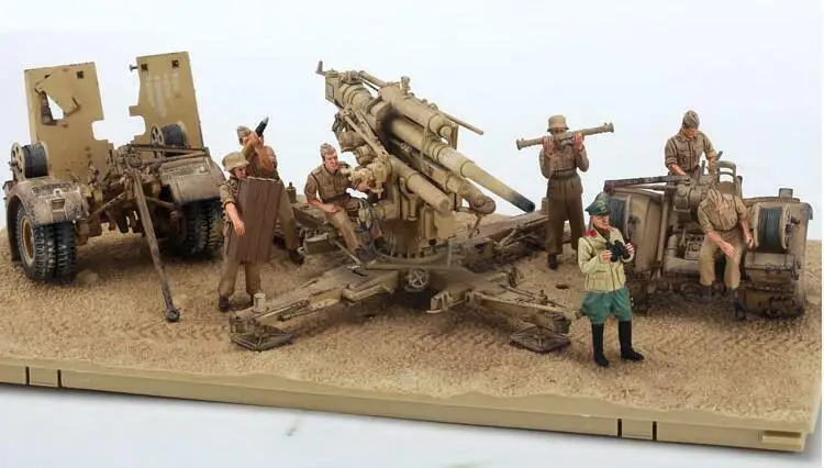 

FOV 801008A German anti-tank 88mm Artllery KRUPP FLAK 36 1/32 DIECAST MODEL TANK