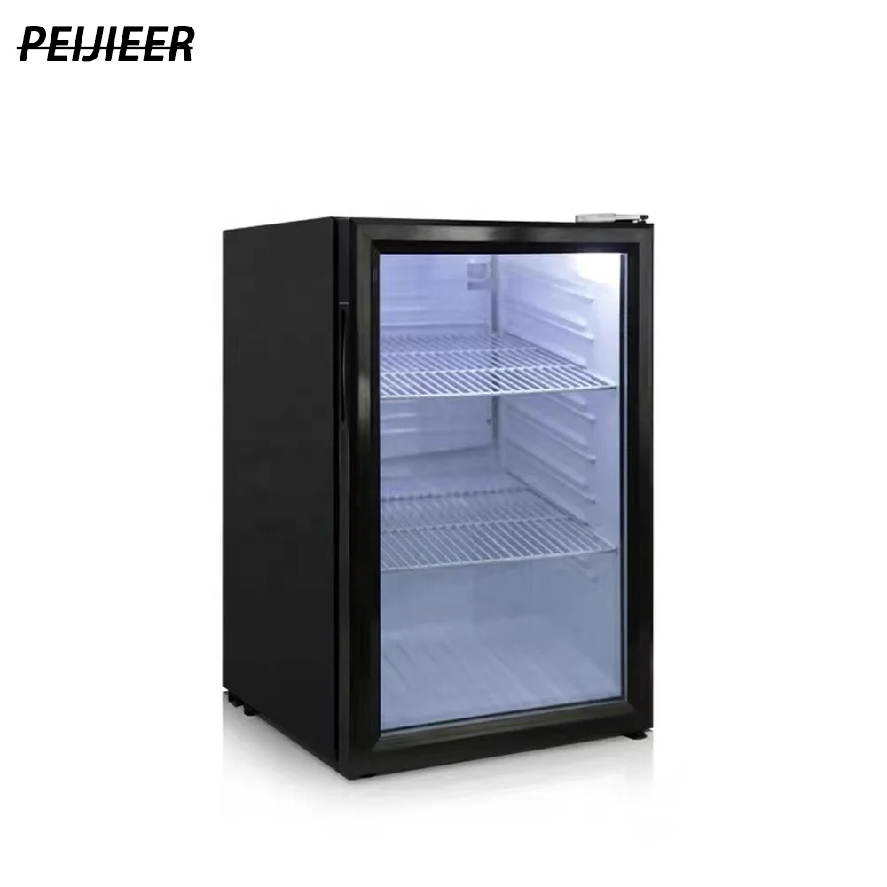 Wholesale 98L 4 floors stainless steel glass door no noise m