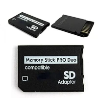 mini memory stick sd card sdhc tf to ms pro du adapter for psp camera ms pro duo card reader high speed converter
