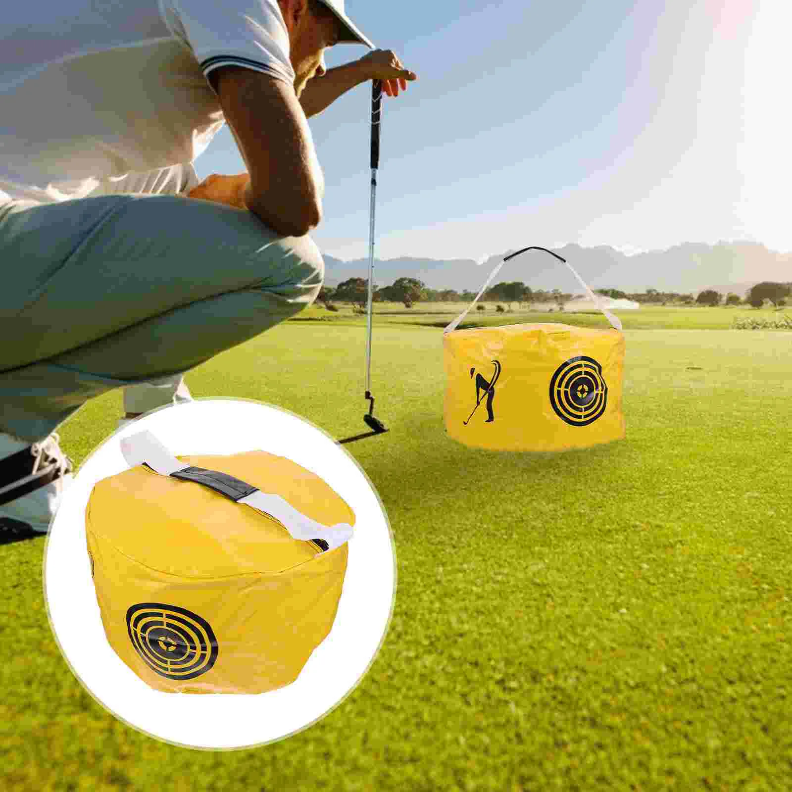 

Golf Swing Bag Impact Aid Power Training Tool Batting Practice Supplies Interior Accessories
