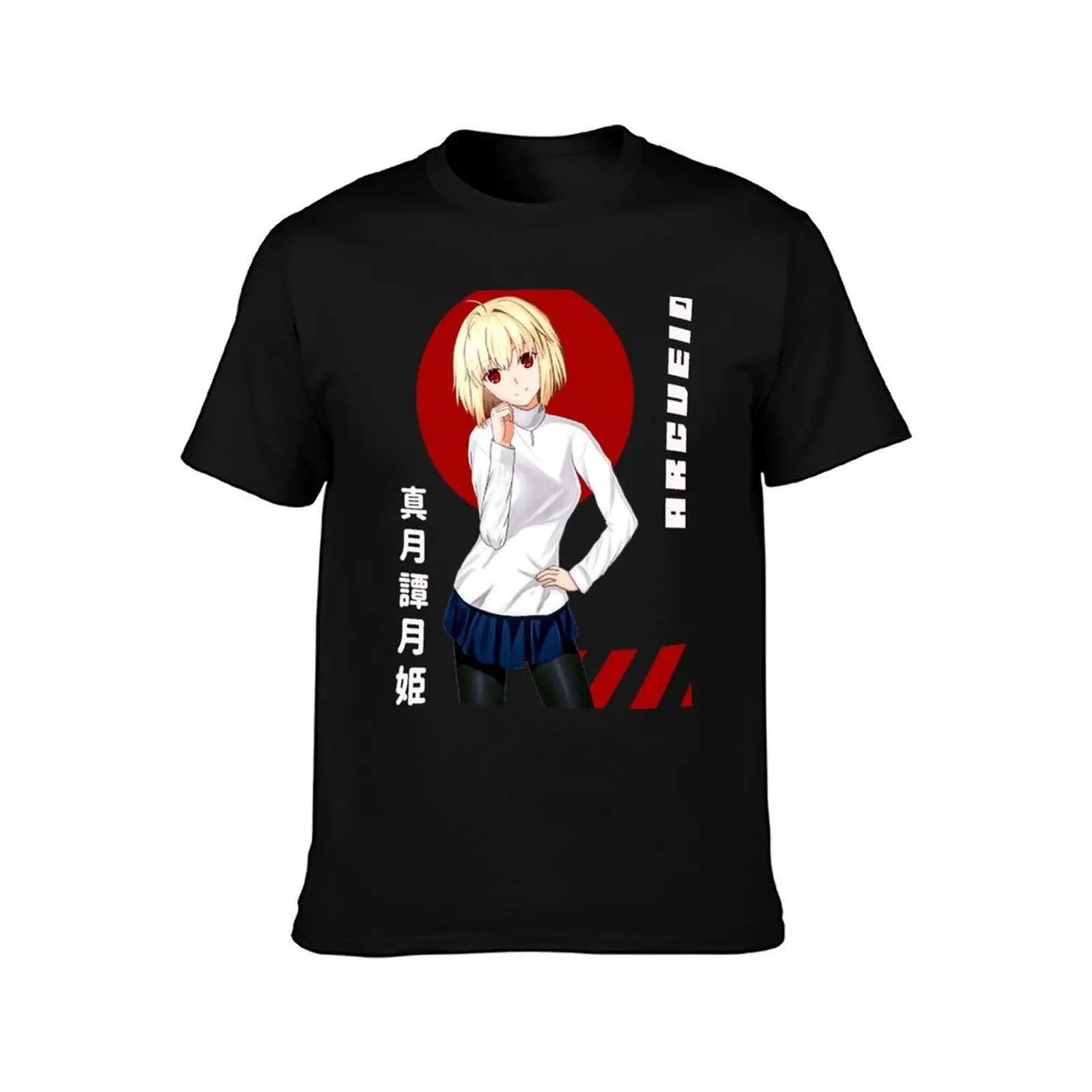 Фото Футболка Arcueid - Shingetsutan Tsukihime для мужчин, 100% хлопок, мужские футболки, персонализированная футболка №2