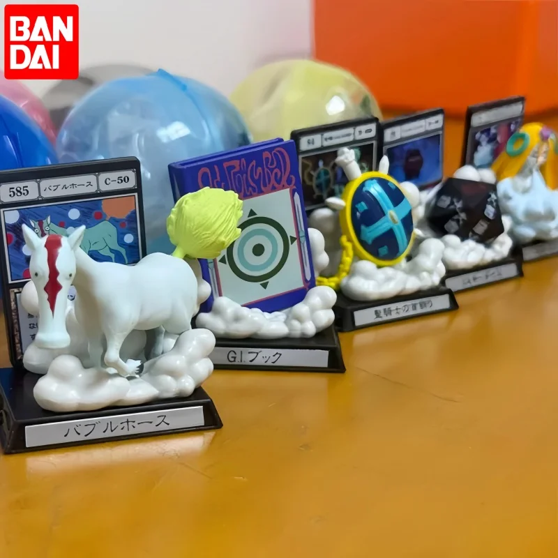 Фото Коллекционная миниатюрная фигурка Bandai Hunter X Hunter Greed Island Risky Dice Gashapon: Аниме-украшение для рабочего стола для взрослых коллекционеров №1