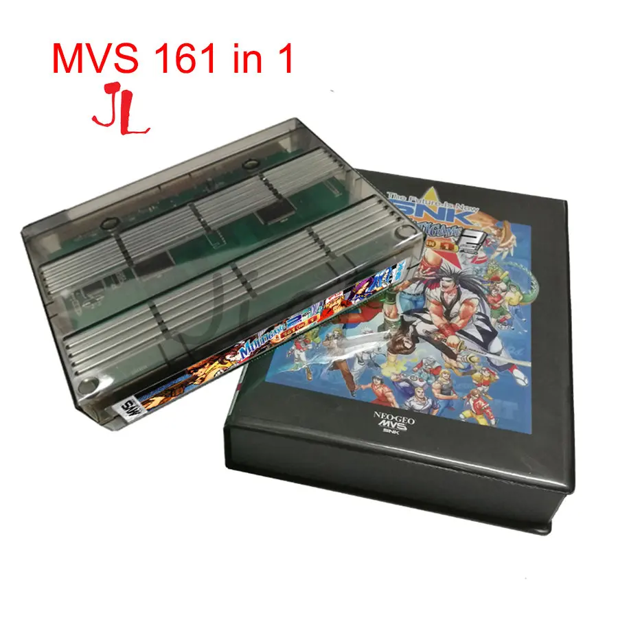 Игровой картридж Snk Neo Geo MVS - 161 в 1 версии 2 игровой с корпусом/чехлом консоль для