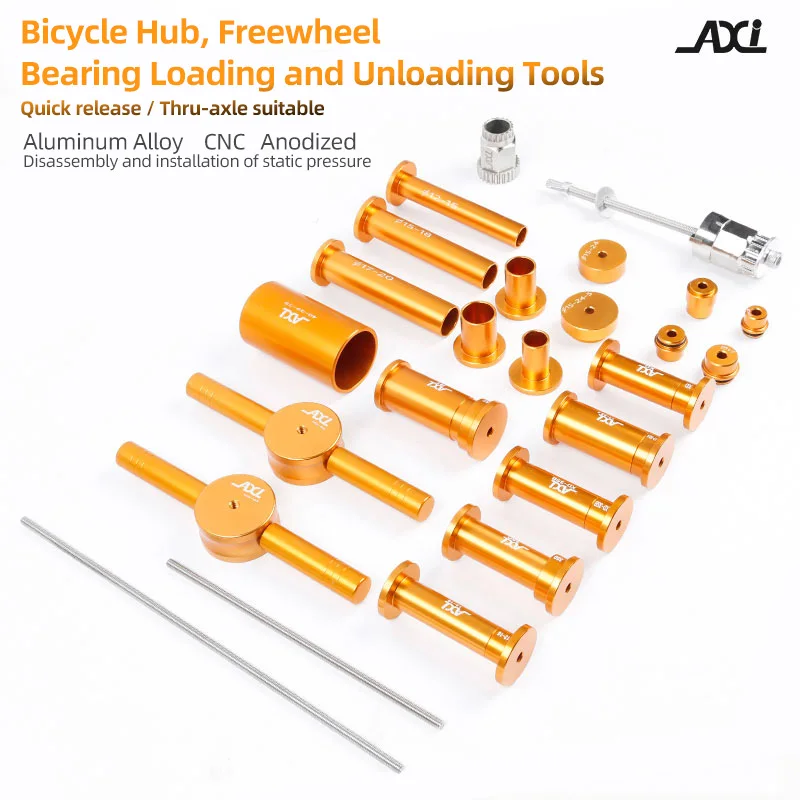 

New MTB Road Bike Hub Bearing Installation Removal Tool Kit Bike Cassette/DT EXP Star Ratchet Removal Tools For XD DT350 NOVATEC