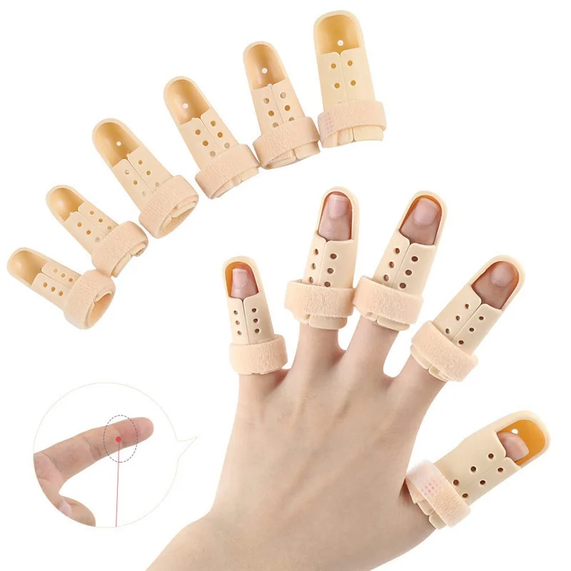 

Plastic Brace Protection Mallet DIP Joint Finger Splint Support Fracture Pain