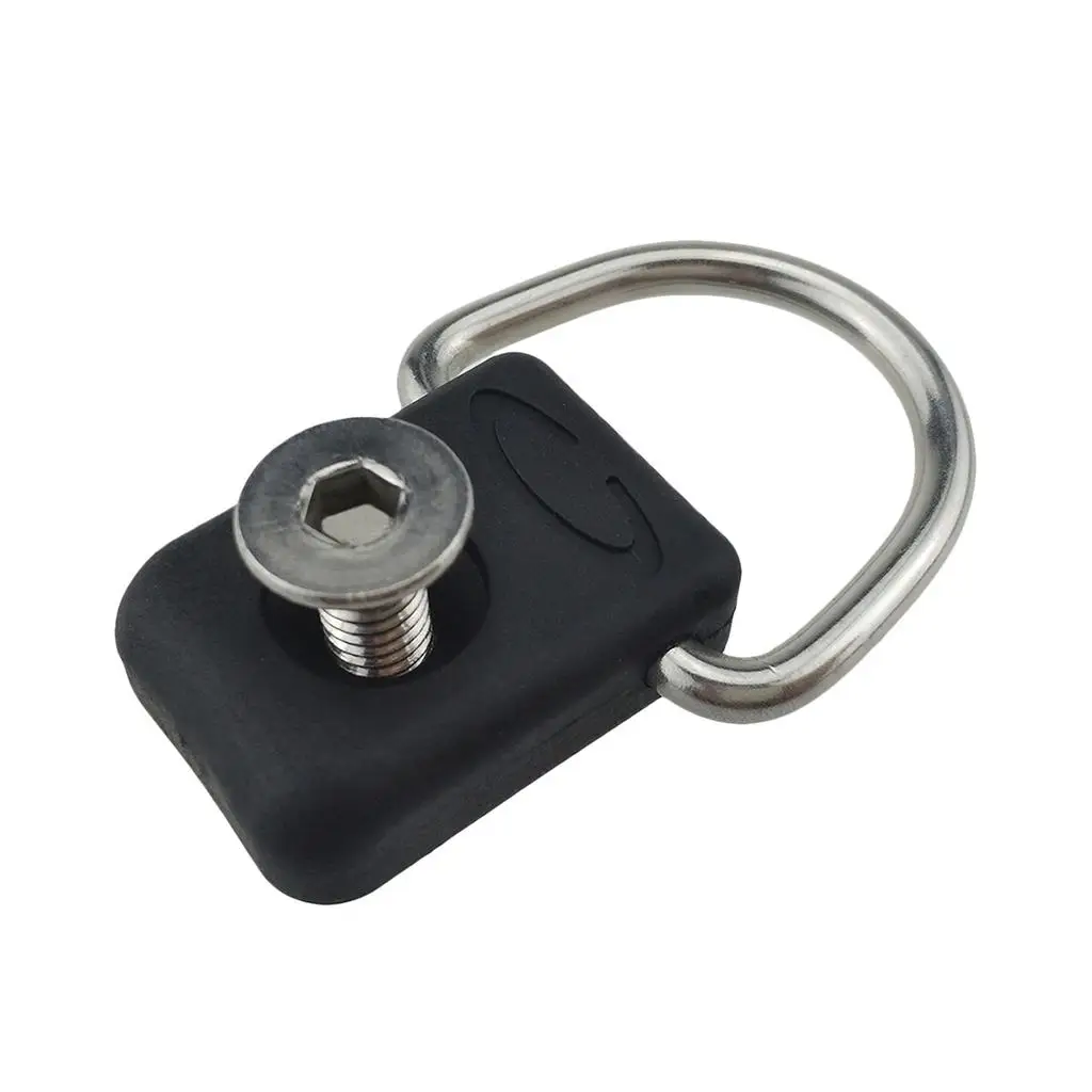 

D-образное кольцо из нержавеющей стали для морской Каяка, рыболовной снасти с винтами