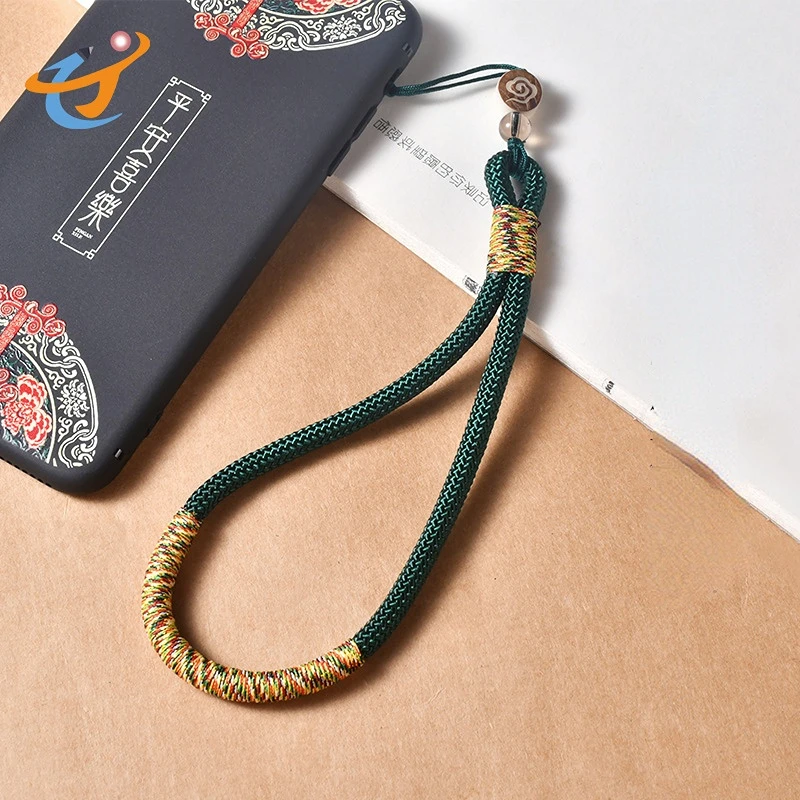 

Handmade Tibetan Braid Phone Lanyard Necklace Wrist Strap for iphone huawei xiaomi Samsung Camera GoPro Adjust String Holders