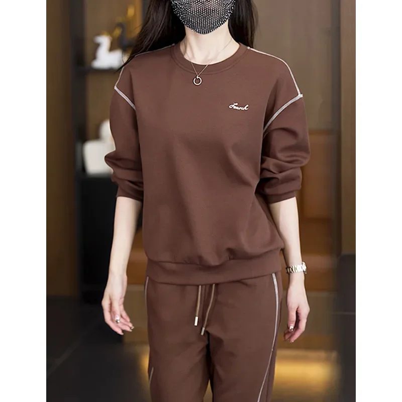 Повседневный спортивный костюм для бега женская модная одежда мамы новинка 2024