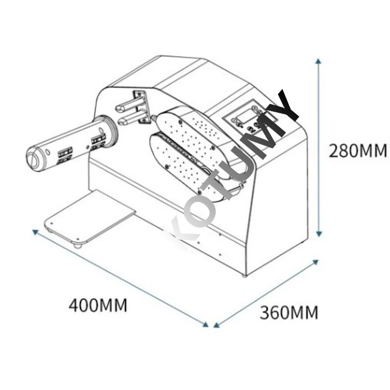 Новая буферная машина на воздушной подушке автоматическая для запечатывания 110