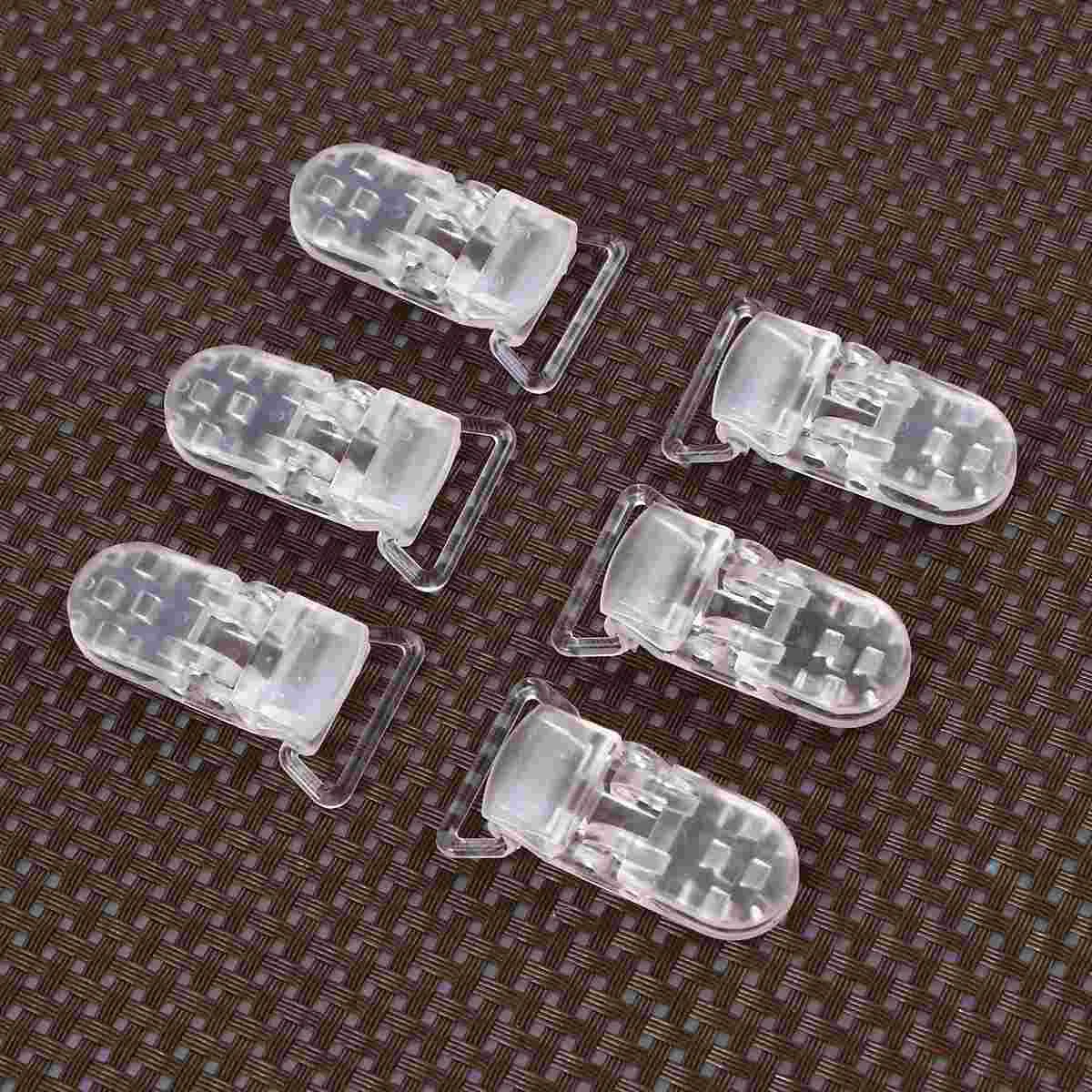 

25Pcs Pacifier Clips Portable Sturdy Anti-drop Soother for Kids Infant