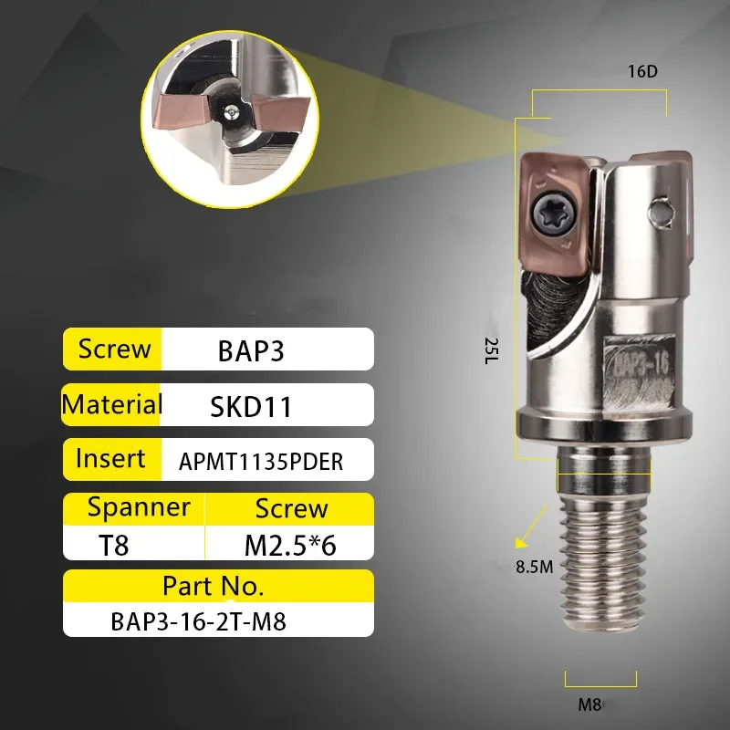 

Фреза BAP300R 400R SKD11