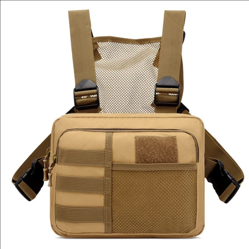 

Streetwear Men Bag Tactical Vest Crossbody Chest Bags Packs For Fashion Punck Chest Rig Vest Chest Bag Man Outdoor 2023