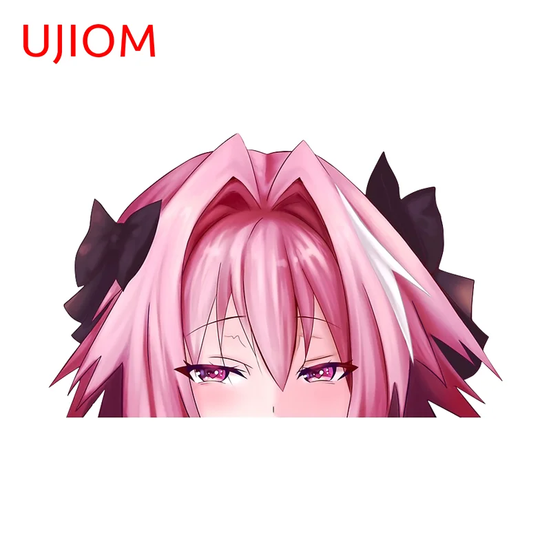 Фото Наклейки UJIOM Astolfo Anime Sticker Kawaii Femboy Fanart для ноутбуков, водонепроницаемые, устойчивые к царапинам, для украшения кухонных шкафов, DIY №2