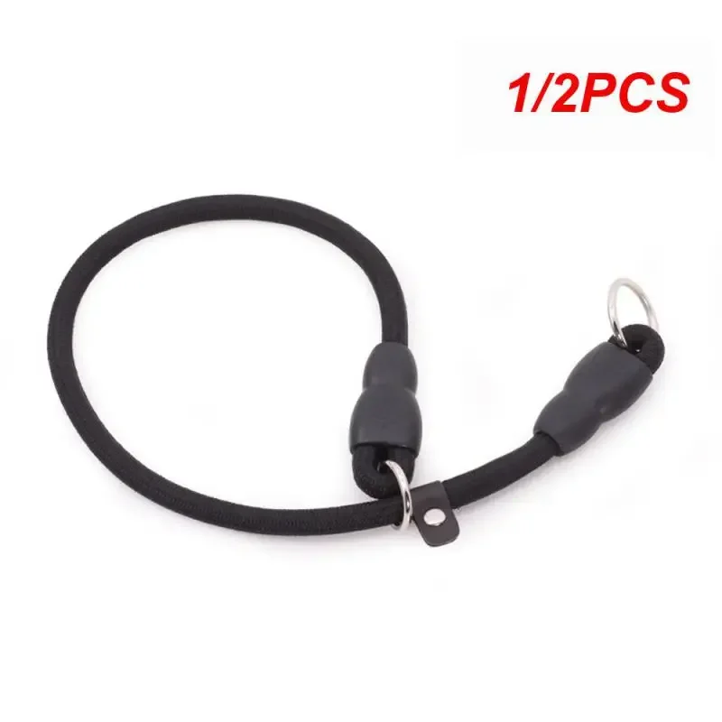 1/2 шт. нейлоновый мотузковый тренировочный ошейник для собак круглый без тяги