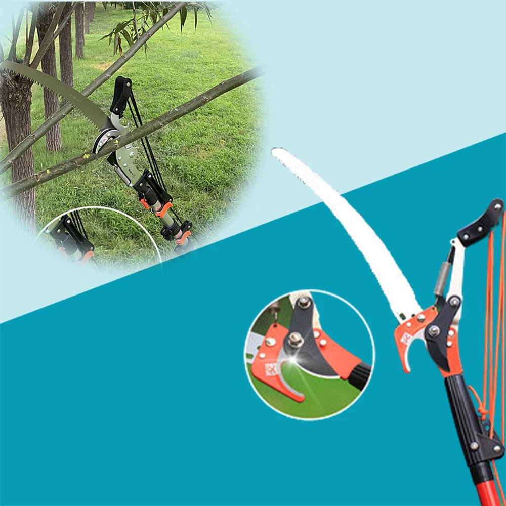 Фурнитура садовые инструменты ножницы для подрезки высоты телескопическая