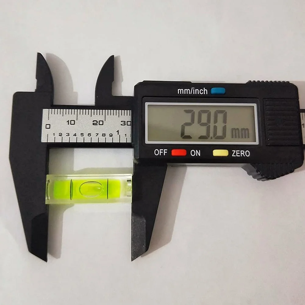 Миниатюрный пузырьковый спиртовой уровень 10x10x29 мм квадратные уровни для