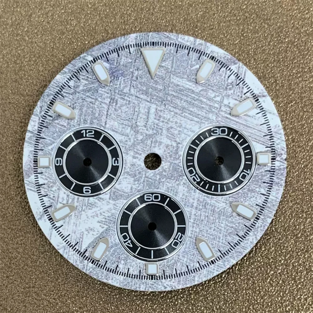 29.5mm Watch Dial Sterile Dials for VK63 Movement Quartz Watch Accessories