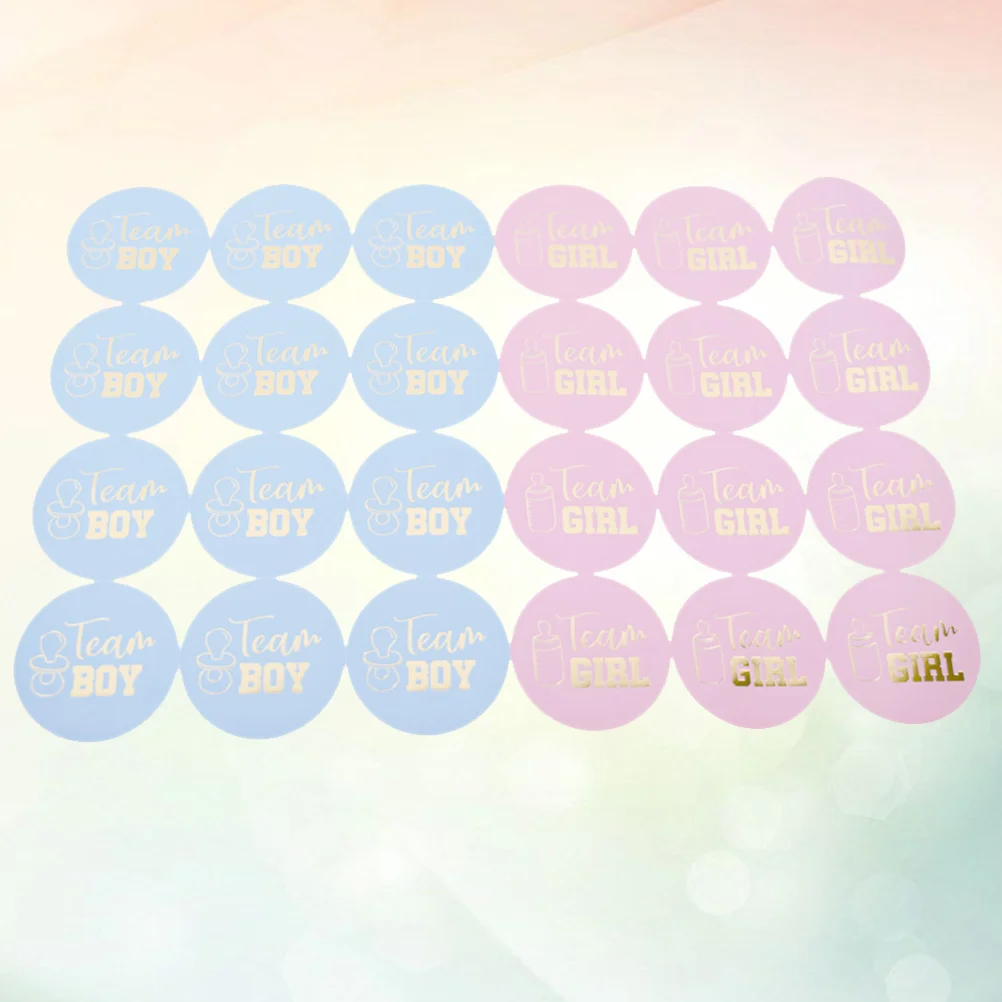 

48pcs Stickers Paper Simple Identification Kid Sticker for Activity