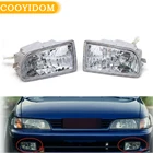 Передний бампер противотуманные фары автомобиля светильник s противотуманных фар Противотуманные светильник светодиодный противотуманный фонарь светодиодный для Защитные чехлы для сидений, сшитые специально для Toyota Corolla AE100 AE101 1993-1997 A1649060451 в сборе