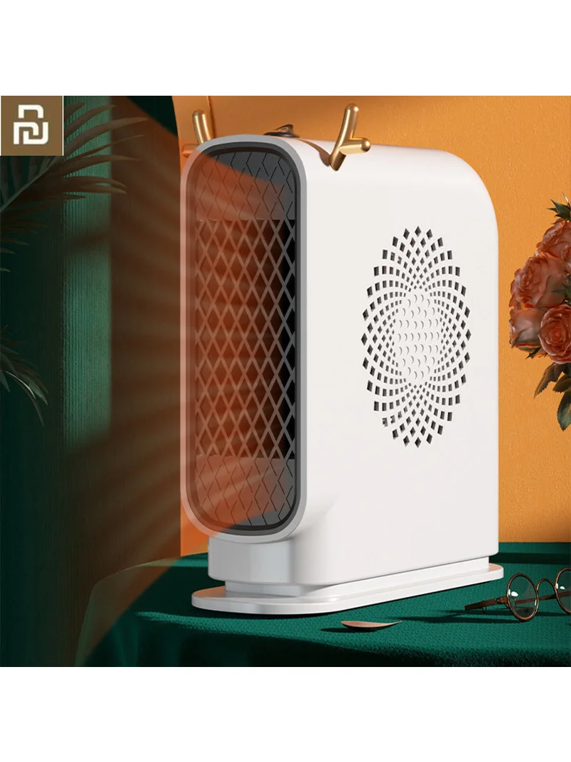 

Youpin Domestic Heating Fan Desktop Office Small Fan Heater Winter Warm Electric Heater Circulation Fan Heating Outdoor Heaters