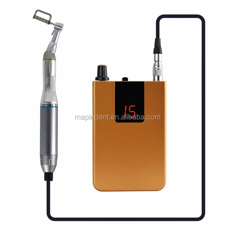 

Ортодонтическая редукция 4:1, комплект для зачистки эмали с портативным электродвигателем для зубов