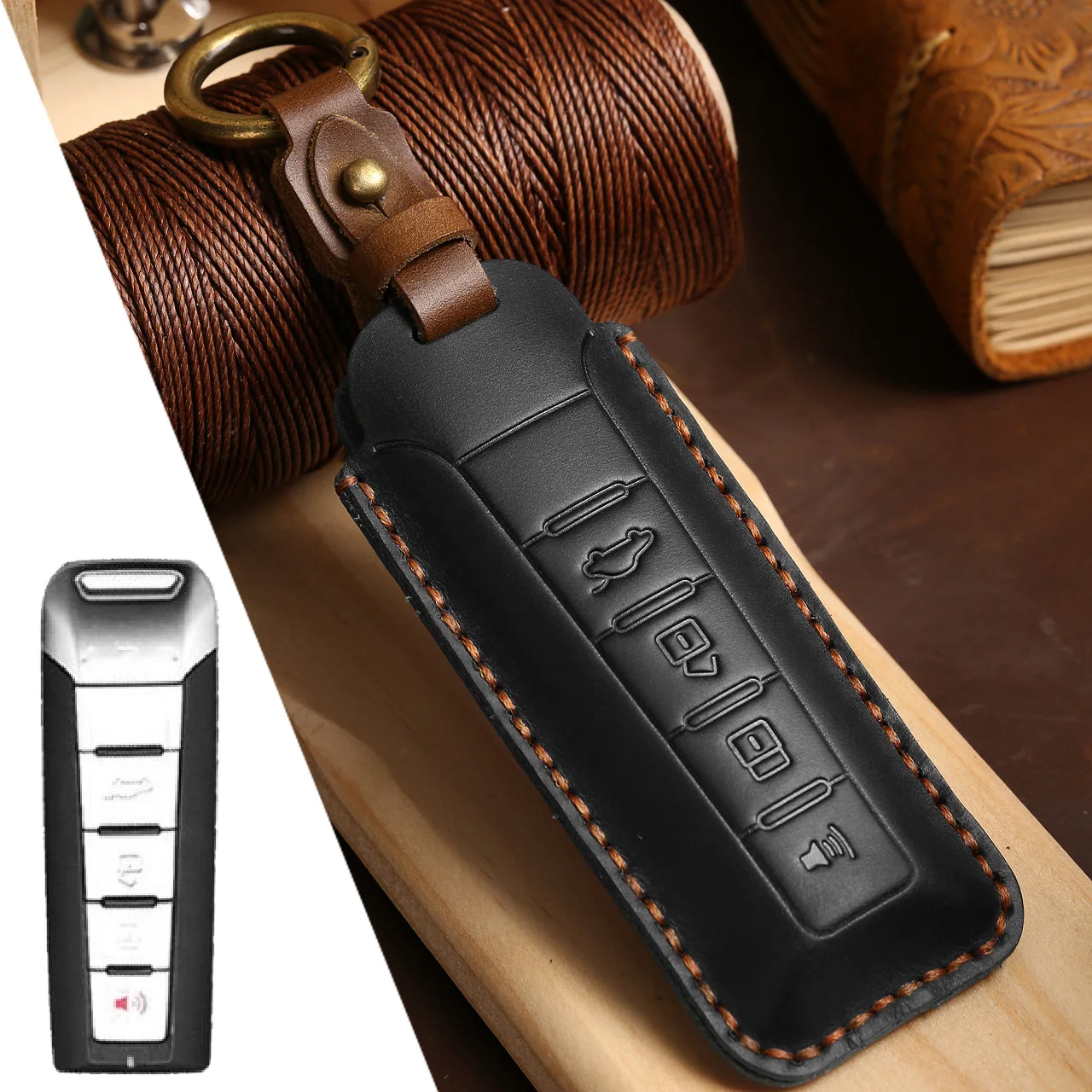 

Чехол для автомобильного ключа для Wey Coffee 01 Tank 300, защитный чехол, дистанционный брелок, аксессуары для интерьера без ключа