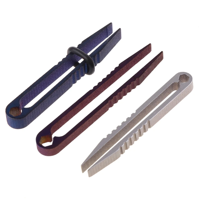 Титановый нцет TC4 Ti EDC зажим для снаряжения быстрое зажимное кольцо многоцелевой