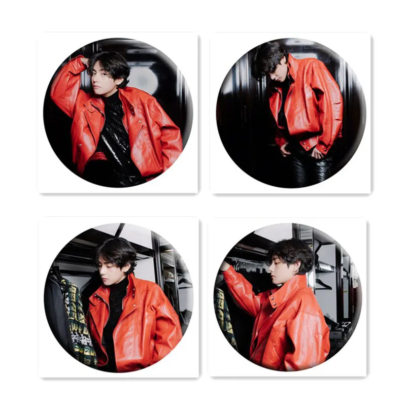 

Kpop V Brooch Pin Badges New Album Brooch Pin Badges For Clothes Backpack Decoration Wholesale Gifts Fans Collection