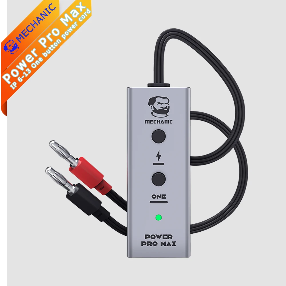 

Шнур питания MECHANIC Power Pro Max с одной кнопкой, инструмент для ремонта для IP 6 6P 7 7P 8 8P X XS Max 11 Pro Max 12 Pro Max 13 Pro Max