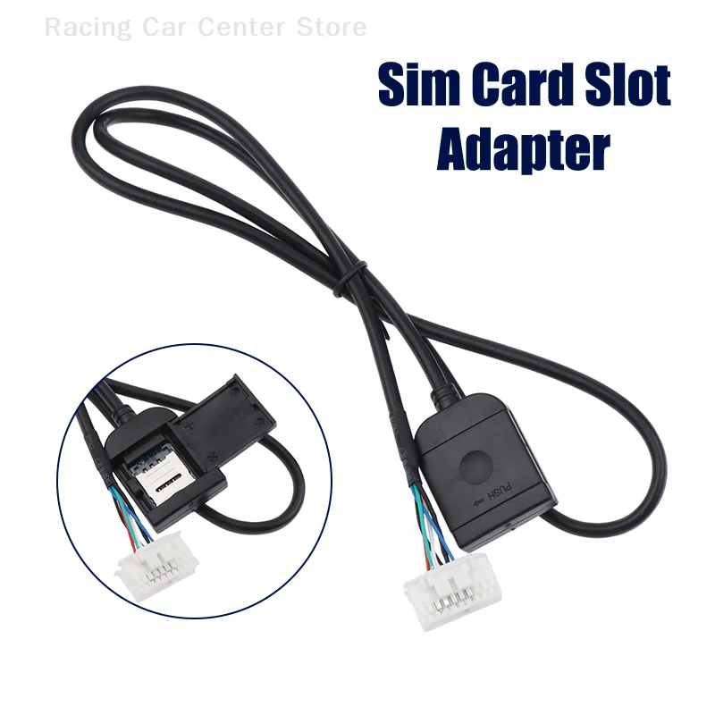 

Слот -адаптер SIM -карты для Android Radio MultiMedia GPS 4G 20PIN Кабельный разъем CAR CAR ACCSERYSORE