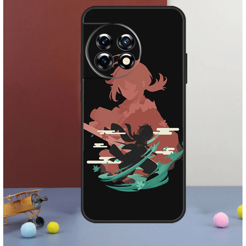 Чехол Genshin Impact Game Cover для OnePlus Nord 4 CE 2 3 Lite N20 N30 9 10 Pro 8T 9RT 10T 11 12 13 R